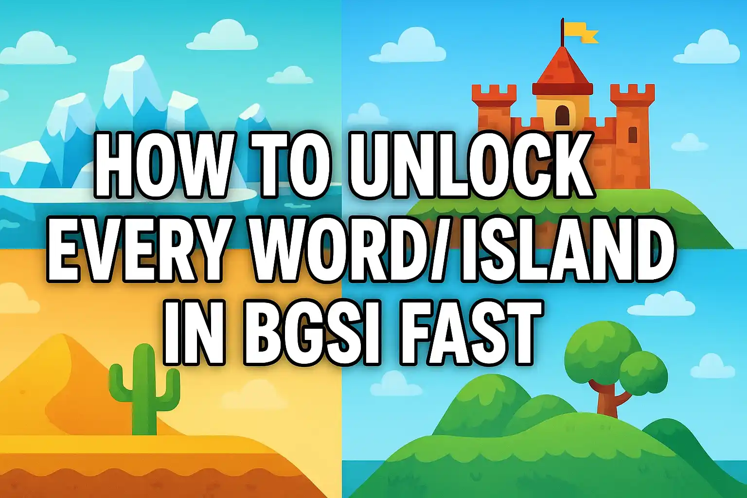 How to Unlock EVERY World/Island Fast