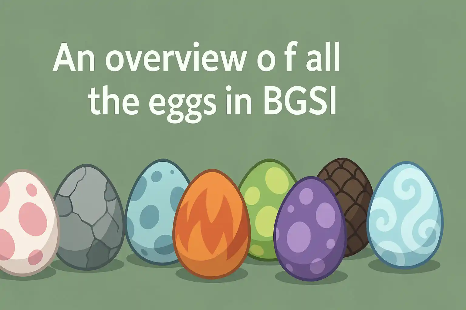 The Ultimate BGSI Egg Bible